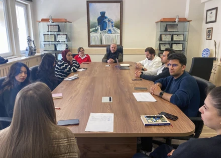 İletişim Fakültesi Dekanlığı, öğrenci temsilcileriyle buluştu