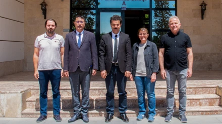 Rektör Prof. Dr. Hüseyin Yılmaz’dan İletişim Fakültesine ziyaret