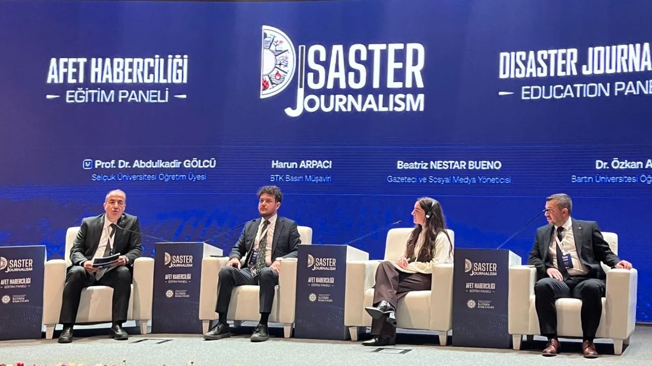 Afet Haberciliği Eğitim Paneli düzenlendi