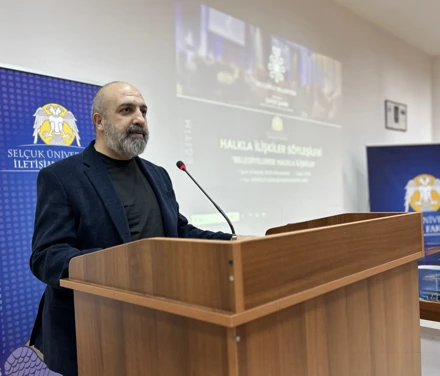 ‘Belediyelerde Halkla İlişkiler’ konulu söyleşi düzenlendi