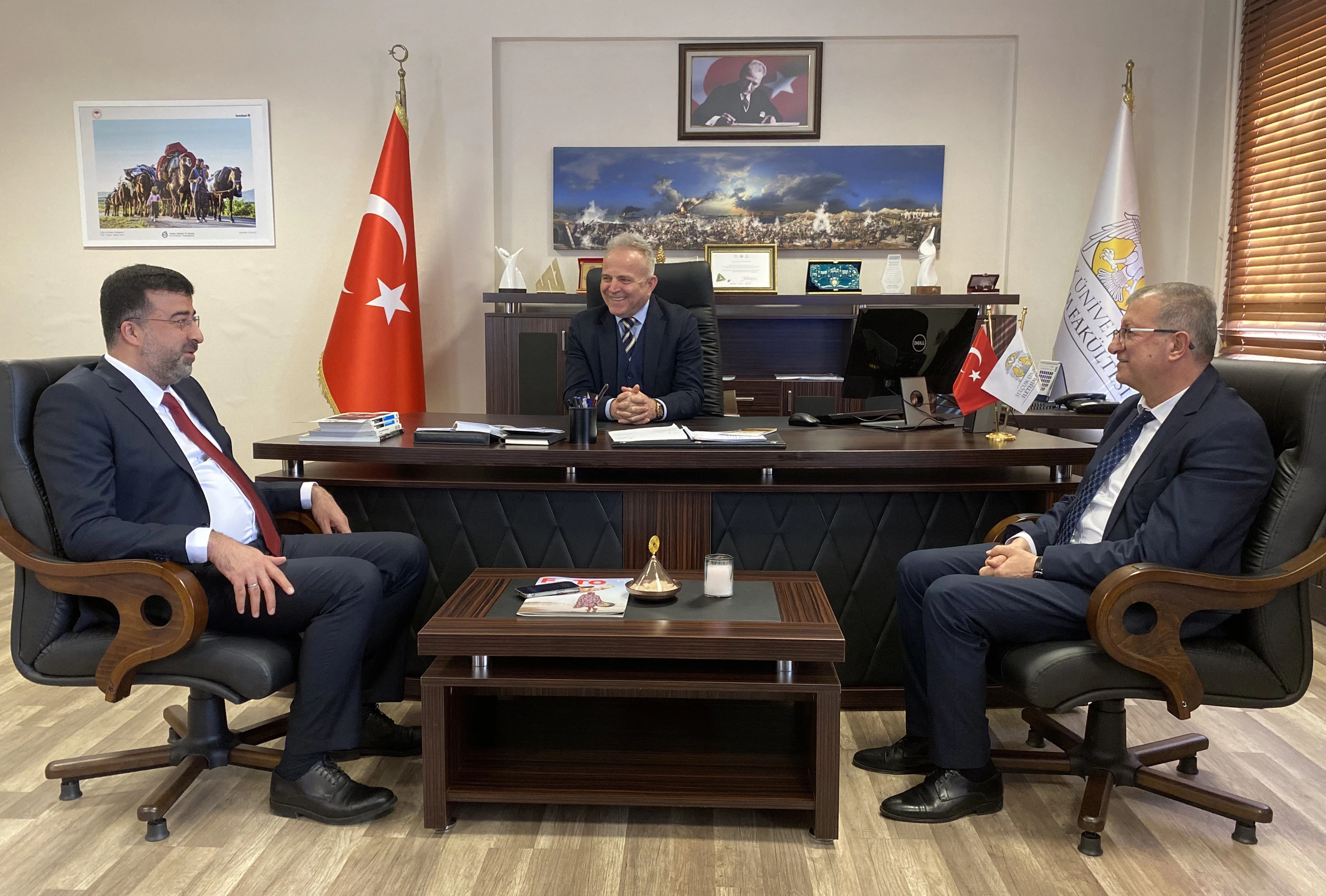 Fakültemize medya temsilcilerinden ziyaret