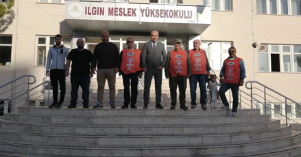 TEMA Vakfı Gönüllülerinden Meslek Yüksekokulu Müdürümüz Doç.Dr. Sinan AKTAŞ’ı ziyaret