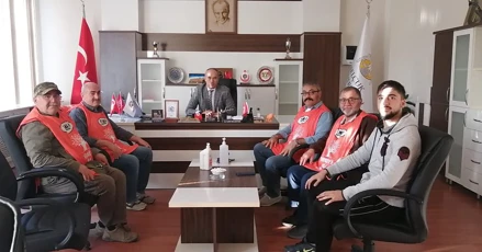 TEMA Vakfı Gönüllülerinden Meslek Yüksekokulu Müdürümüz Doç.Dr. Sinan AKTAŞ’ı ziyaret