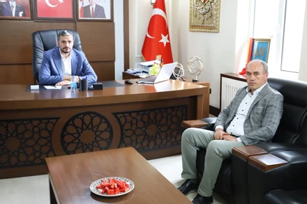 Ilgın Belediye Başkanı Sayın Ömer Apil‘i makamında ziyaret.