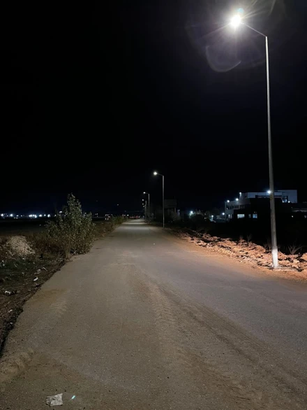 Meslek Yüksekokulumuz Bağlantı Yolu Aydınlatma Çalışması