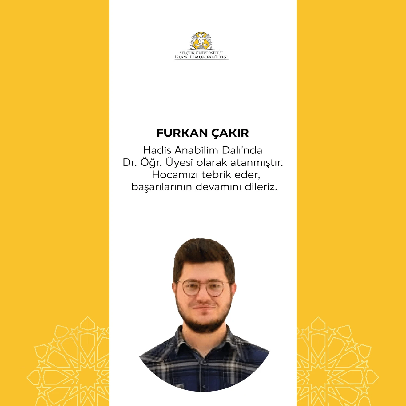 Yeni Öğretim Üyemiz