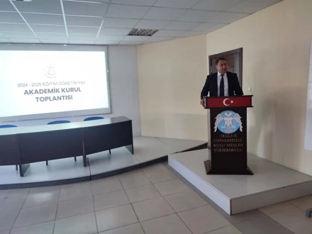 Rektör Yardımcılarımız , Meslek Yüksekokulları Koordinatörümüz ve Daire Başkanlarının Meslek Yüksekokulumuza Ziyaretleri