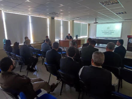 Rektör Yardımcılarımız , Meslek Yüksekokulları Koordinatörümüz ve Daire Başkanlarının Meslek Yüksekokulumuza Ziyaretleri