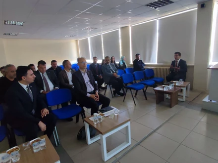 Rektör Yardımcılarımız , Meslek Yüksekokulları Koordinatörümüz ve Daire Başkanlarının Meslek Yüksekokulumuza Ziyaretleri