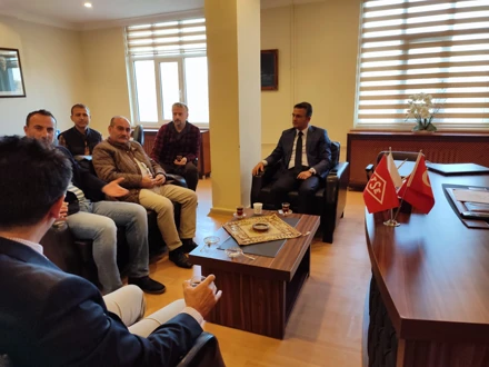 İlçemiz Kulu Kaymakamı Ömer Faruk CANPOLAT okulumuza ziyareti