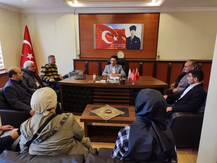 MHP Kulu İlçe Başkanı ve ilçe teşkilatı Okul Müdürümüz Doç.Dr.A.Selçuk KÖYLÜOĞLU’na Ziyareti