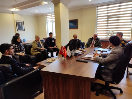 MHP Kulu İlçe Başkanı ve ilçe teşkilatı Okul Müdürümüz Doç.Dr.A.Selçuk KÖYLÜOĞLU’na Ziyareti