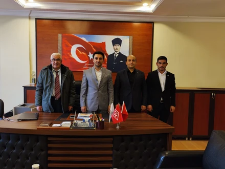 MHP Kulu İlçe Başkanı ve ilçe teşkilatı Okul Müdürümüz Doç.Dr.A.Selçuk KÖYLÜOĞLU’na Ziyareti