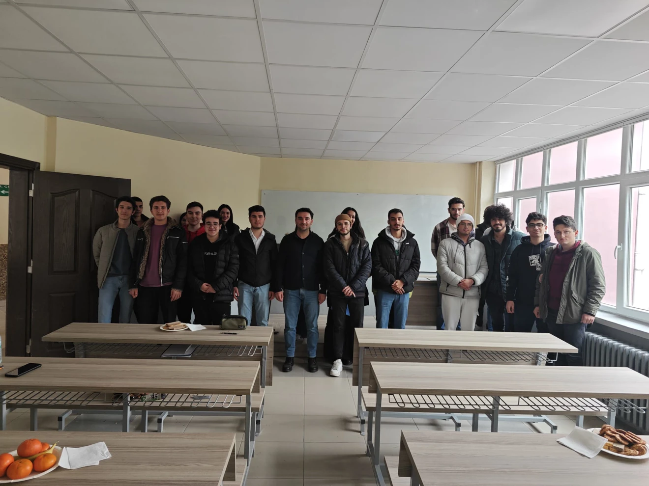 Öğrencilerle söyleşi