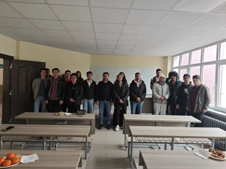 Öğrencilerle söyleşi