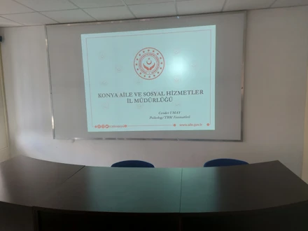 Aile ve sosyal hizmetler bakanlığı konya il müdürlüğü tarafından bağımlılık farkındalık eğitimi