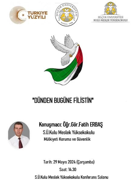 Filistin konulu bilgilendirme semineri