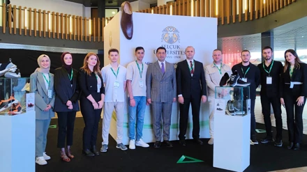 Selçuk Üniversitesi öğrencileri, AYSAF Fuarı’na katıldı