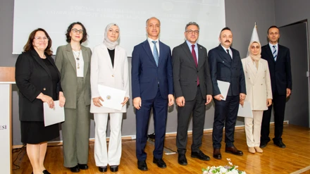 SÜ’de İç Mimari Proje Hazırlanmasına Yönelik İş Birliği Belge Takdim Töreni yapıldı