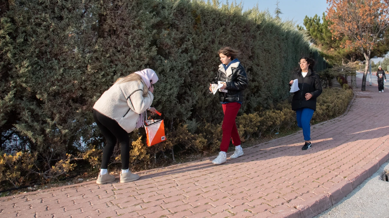 Selçuk Üniversitesinde Oryantiring Yarışması düzenlendi