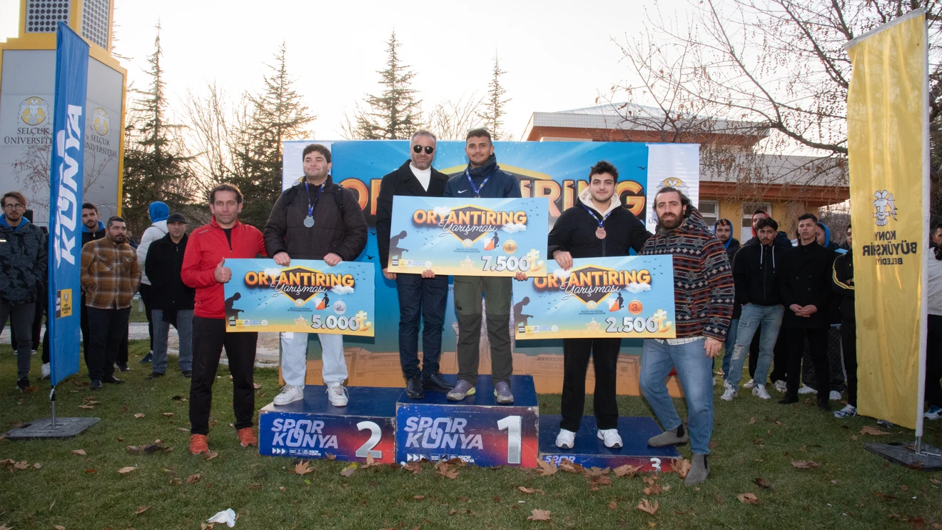 Selçuk Üniversitesinde Oryantiring Yarışması düzenlendi