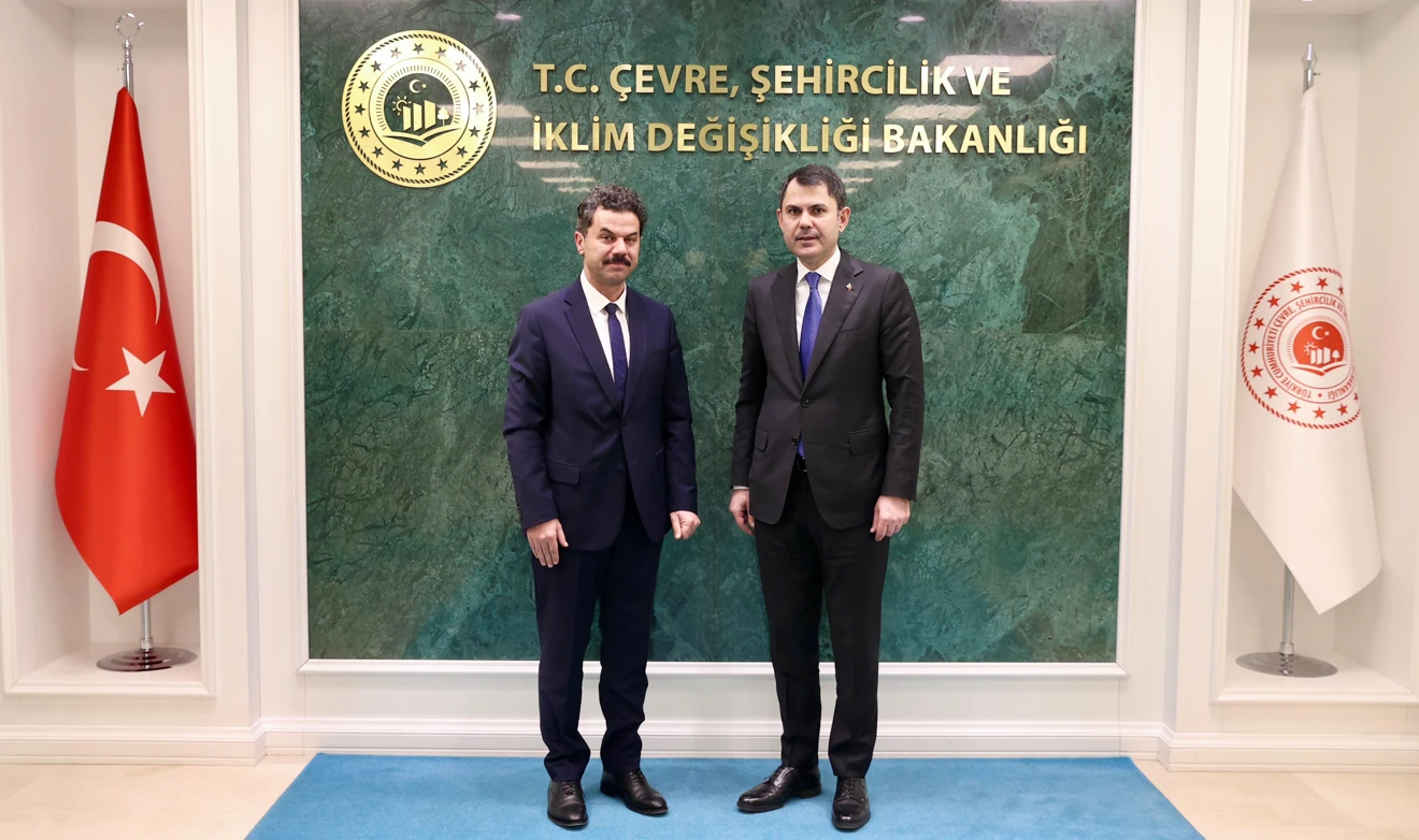 Rektör Yılmaz, Bakan Murat Kurum’u ziyaret etti