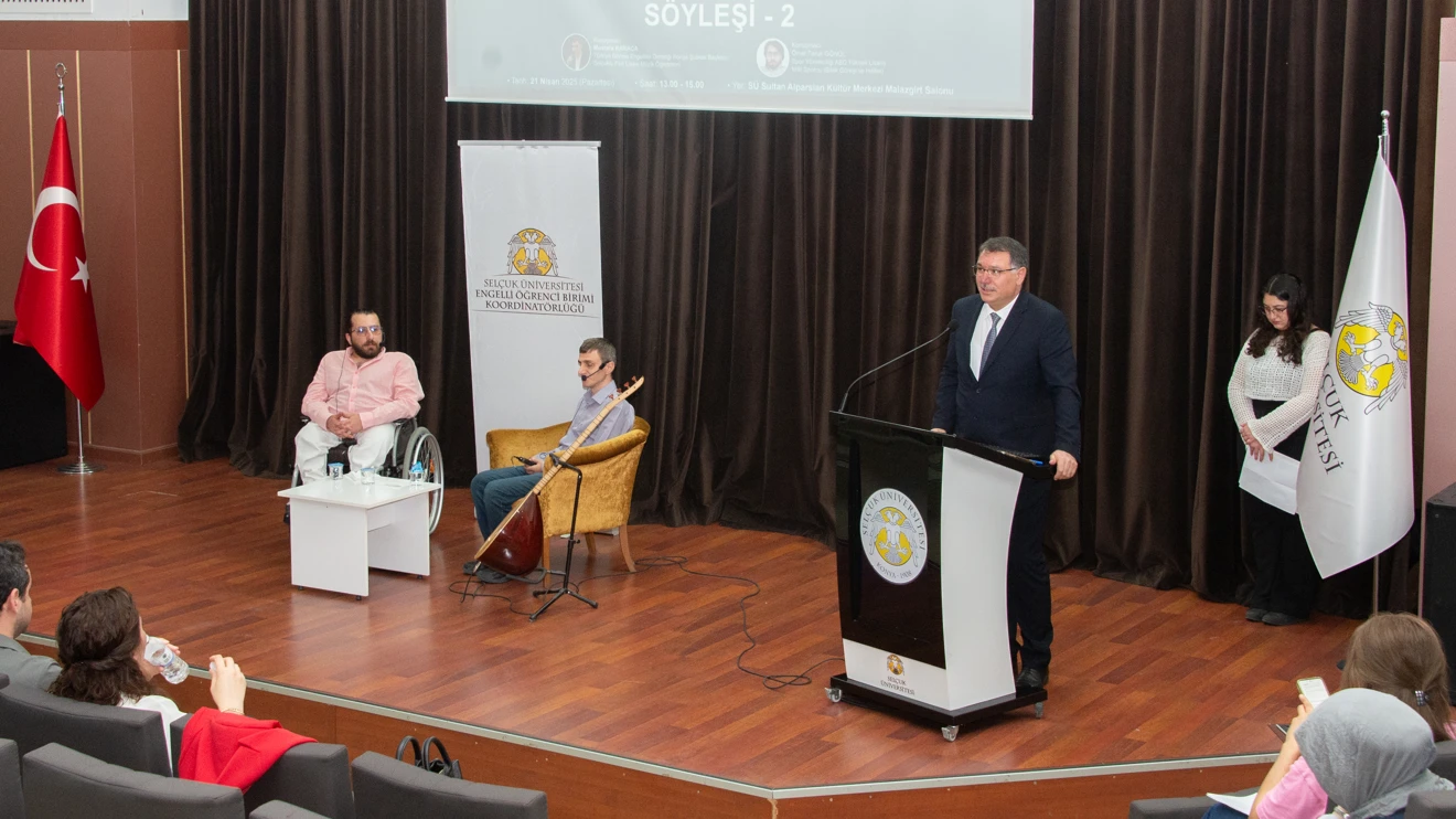 Selçuk'ta “Engelleri Aşan Engelsizler” adlı söyleşi yapıldı