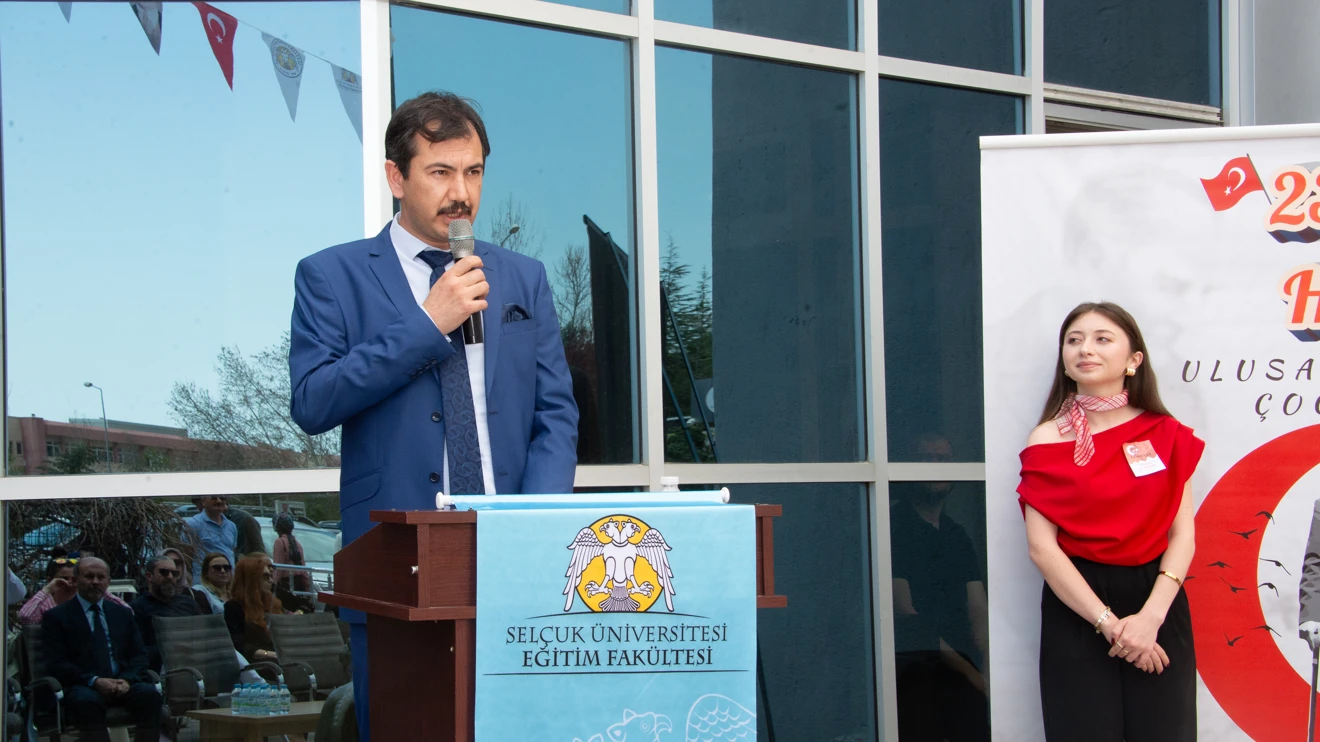 Selçuk Üniversitesinde 23 Nisan Coşkusu: Çocuklar, materyal ve oyun şenliğinde buluştu