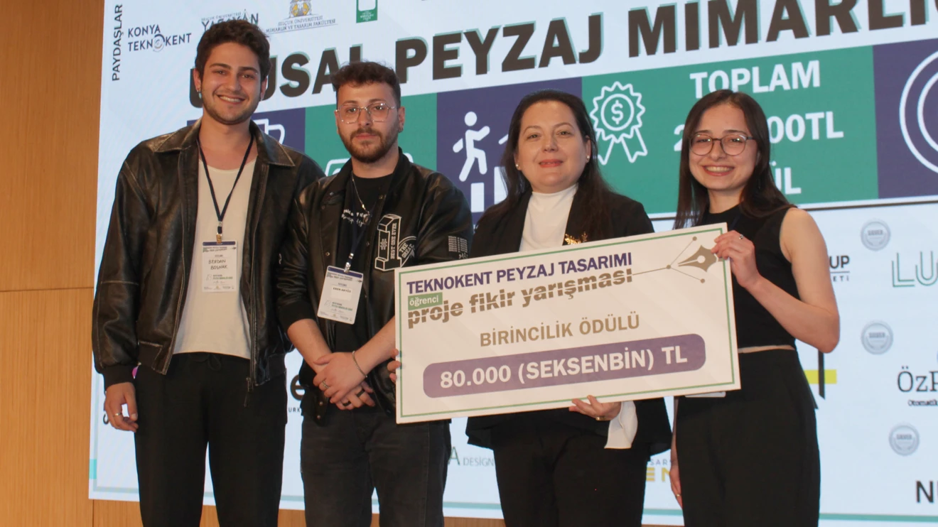 Peyzaj Mimarlığı Günü kutlanarak geleceğin tasarımcıları ödüllendirildi