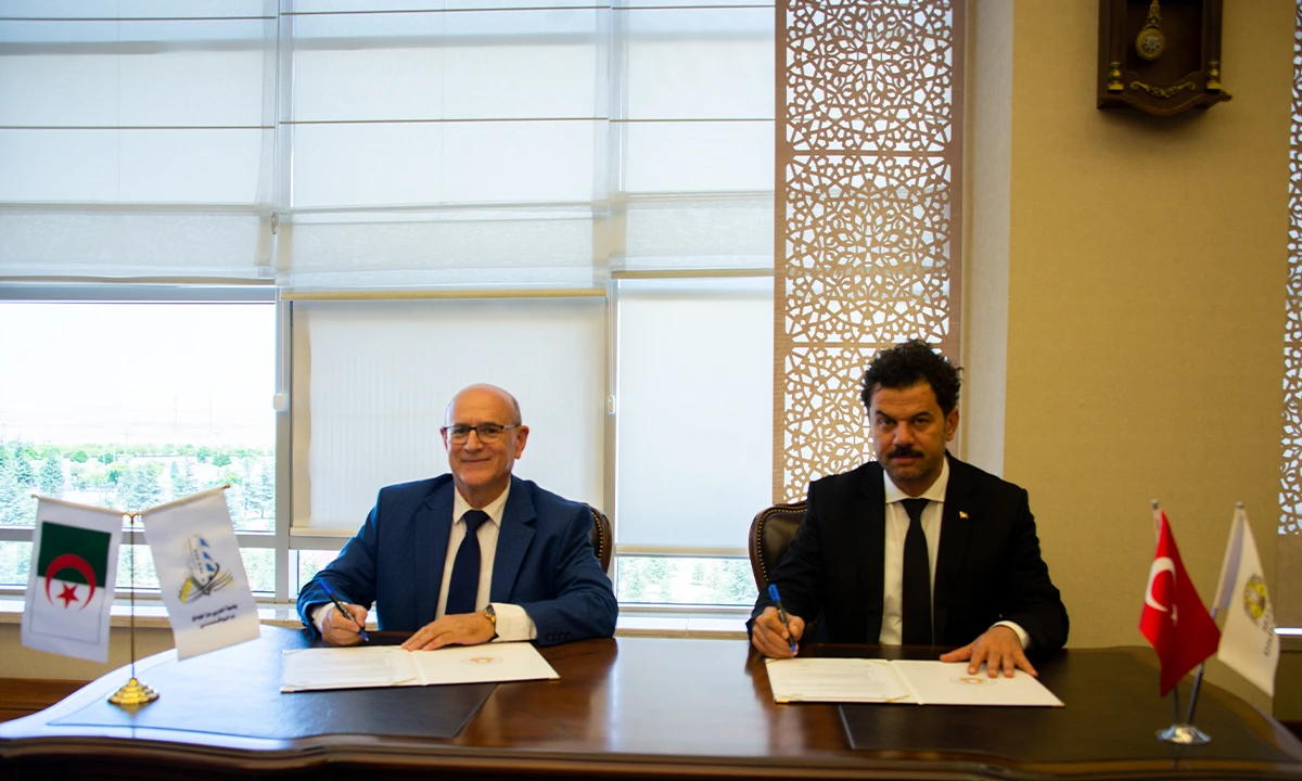 Selçuk Üniversitesi ile Oum El Bouaghi Üniversitesi arasında iş birliği