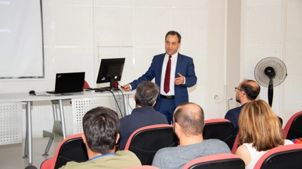 Prof. Dr. Erdoğan Memili, araştırmacılarla buluştu