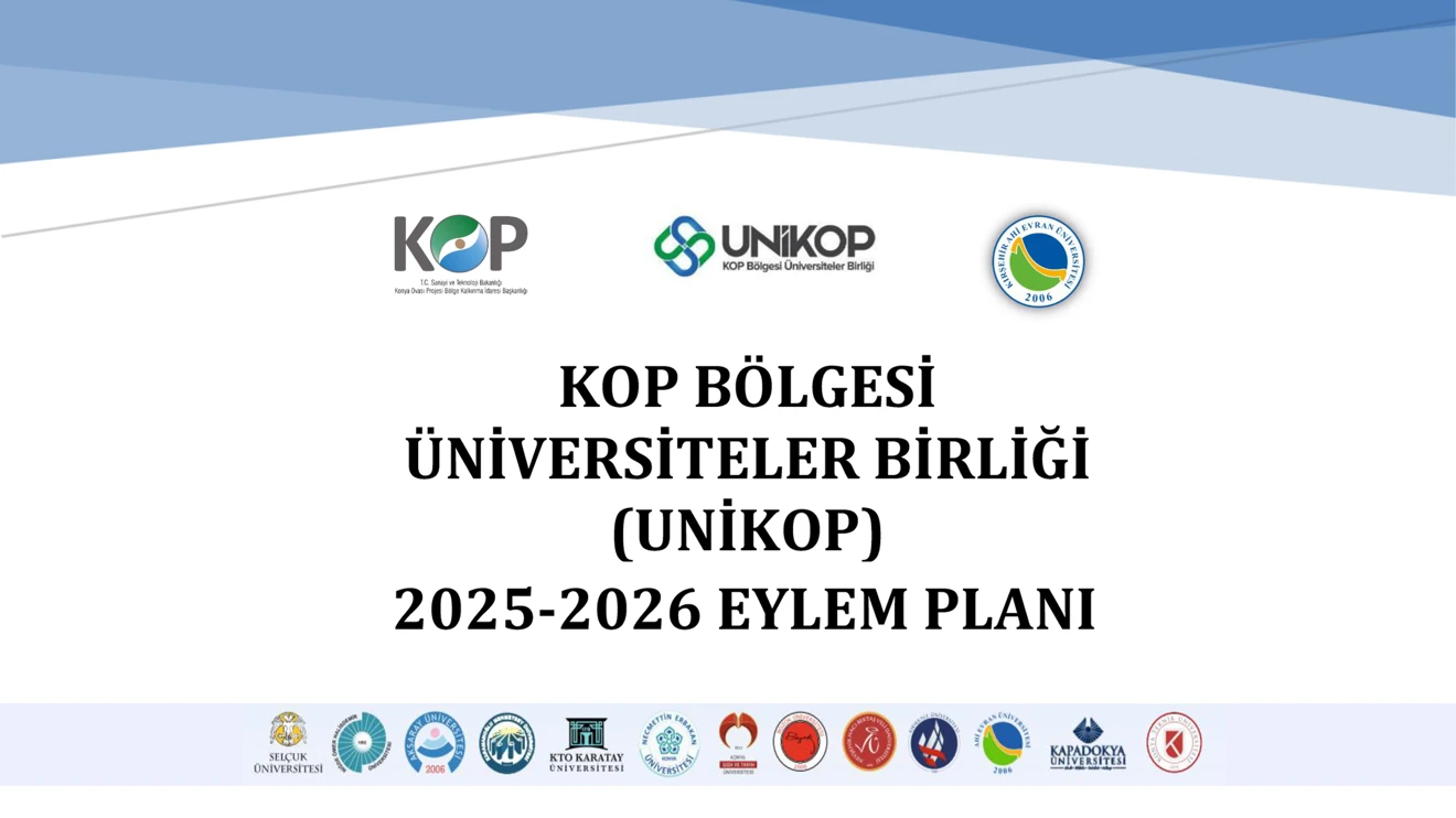 KOP 2025–2026 Eylem Planı yayımlandı