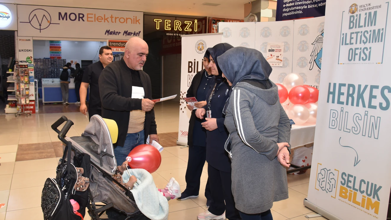 Selçuk Üniversitesinde organ bağışının önemine dikkat çekildi
