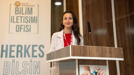 Bilim Kafe etkinliklerinde ortaokul öğrencilerine yönelik sağlık eğitimi verildi