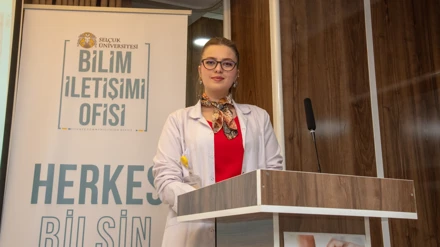 Bilim Kafe etkinliklerinde ortaokul öğrencilerine yönelik sağlık eğitimi verildi
