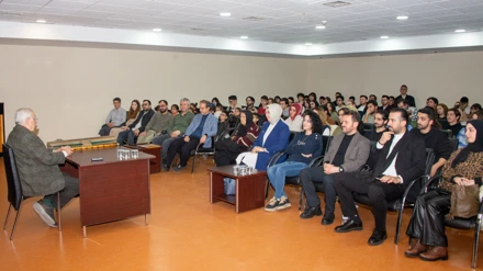 Neyzen Sadreddin Özçimi, söyleşide öğrencilerle buluştu