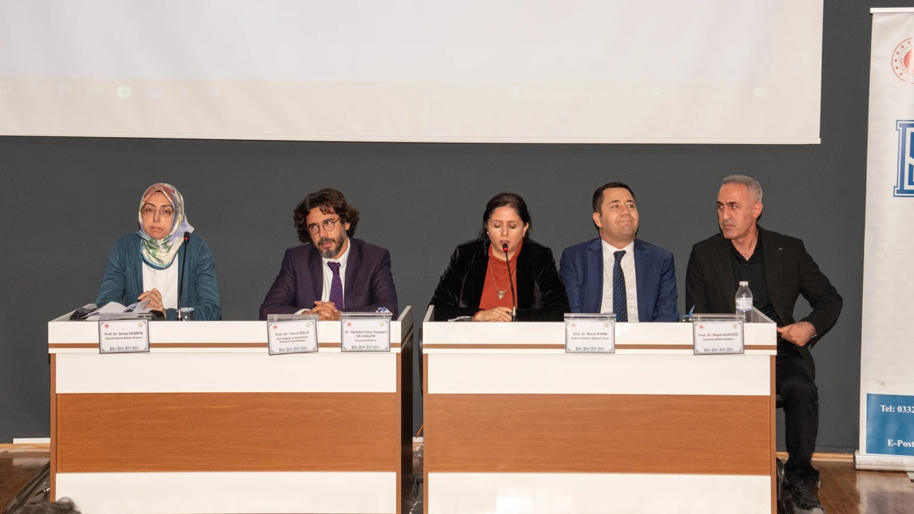 Selçuk Üniversitesinde “Denetimli Serbestlik  Uygulamaları ve Toplumsal Algı” konuşuldu