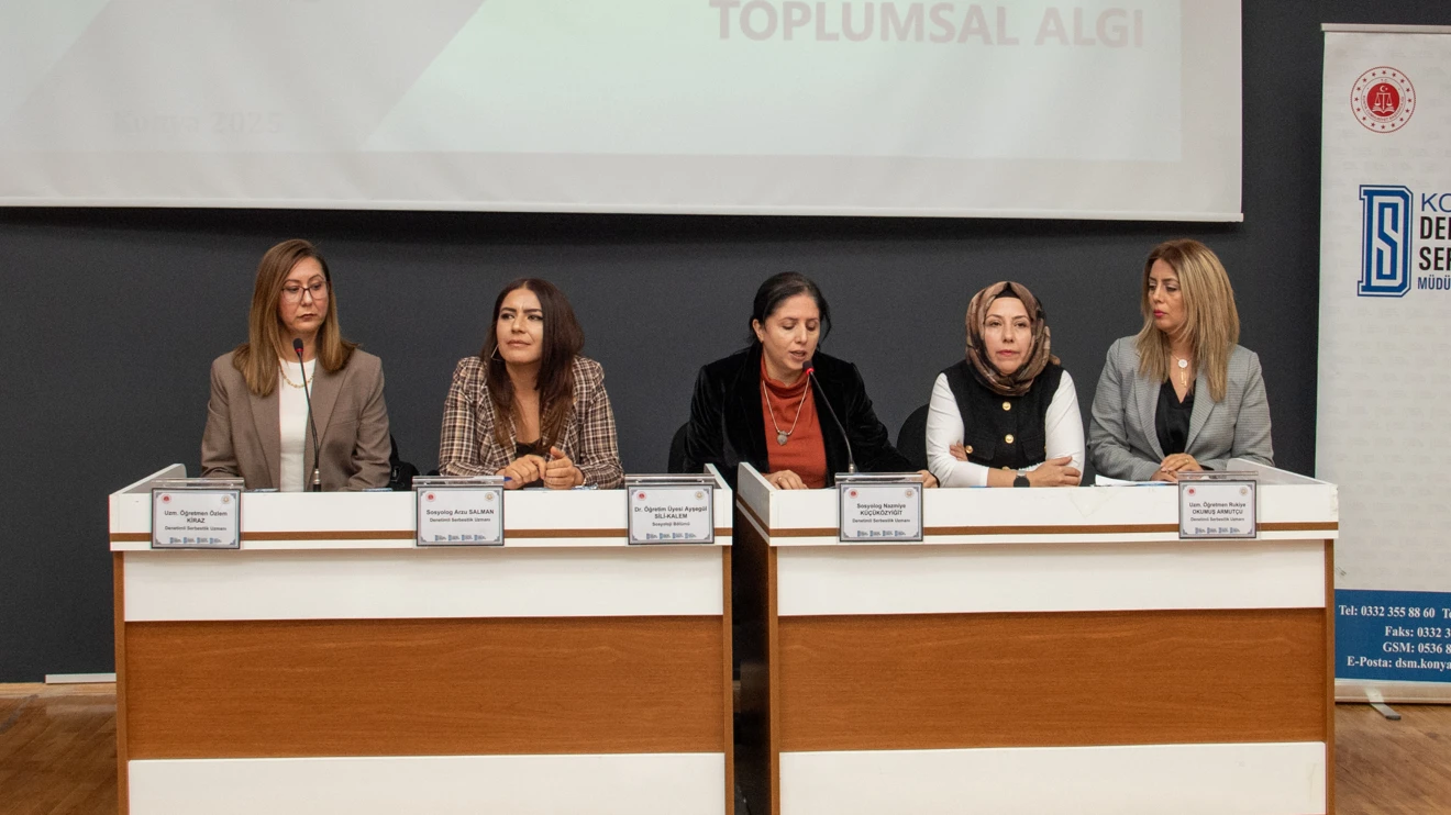 Selçuk Üniversitesinde “Denetimli Serbestlik  Uygulamaları ve Toplumsal Algı” konuşuldu