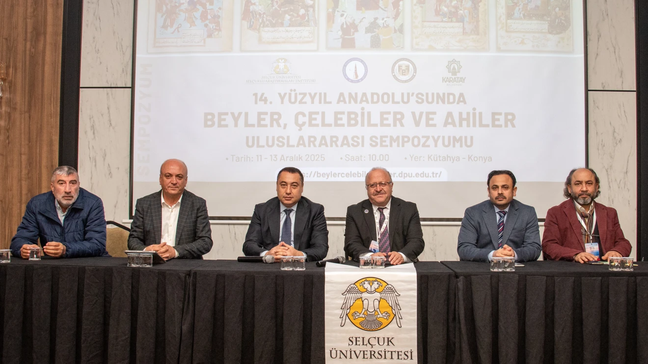 14. Yüzyıl Anadolusu’nda Beyler, Çelebiler ve Ahiler  Sempozyumu’nun kapanışı yapıldı
