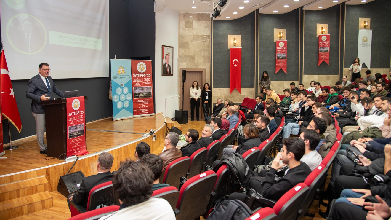 Selçuk Üniversitesinde savunma teknolojileri ele alınıyor