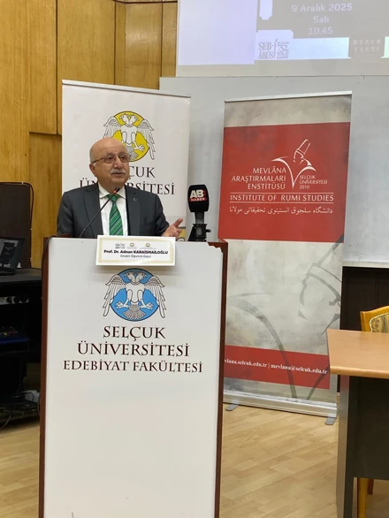 "Kültür ve Edebiyatımızda Mevlâna" Konferansı
