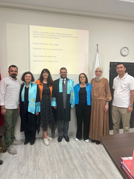 Sosyal Hizmet Anabilim Dalı Tez Savunması