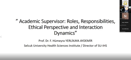 Lisansüstü Danışmanlık Eğitimi  başarıyla tamamlandı.