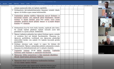 Lisansüstü Danışmanlık Eğitimi