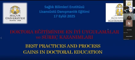 Lisansüstü Danışmanlık Eğitimi