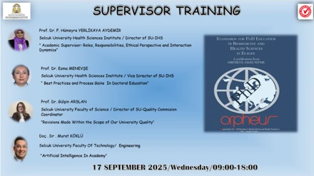 Lisansüstü Danışmanlık Eğitimi