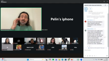 Sağlıkta Yapay Zeka Fırsatları: Multidisiplinler Çalışma Alanları etkinliği gerçekleştirildi.