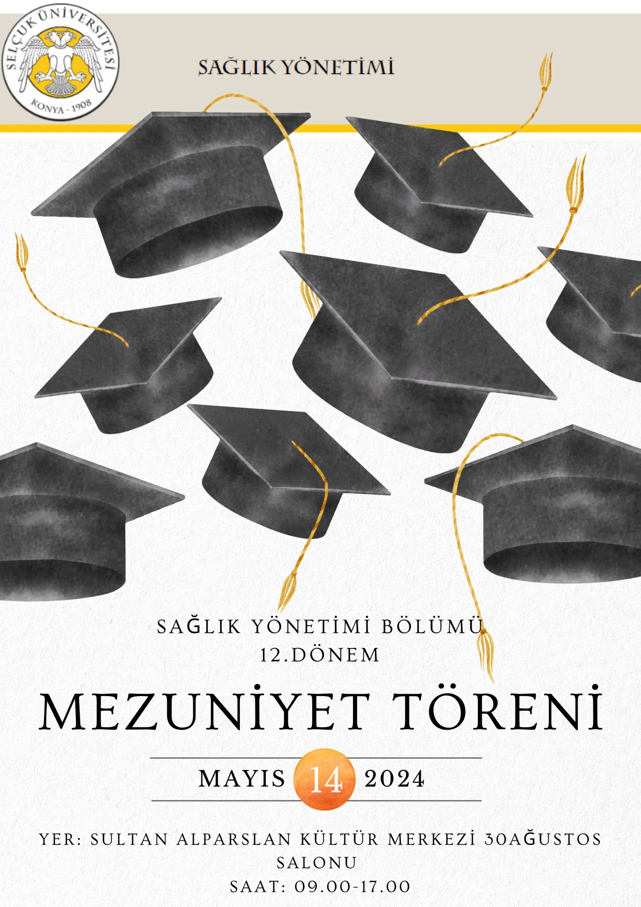 SAĞLIK YÖNETİMİ BÖLÜMÜ 12. DÖNEM MEZUNİYET TÖRENİ