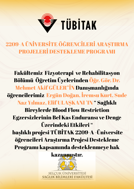 2209-A ÜNİVERSİTE ÖĞRENCİLERİ ARAŞTIRMA PROJELERİ DESTEKLEME PROGRAMI KAZANAN PROJELER