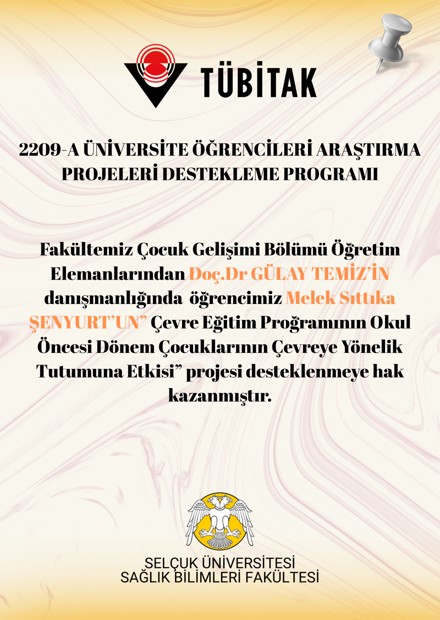 2209-A ÜNİVERSİTE ÖĞRENCİLERİ ARAŞTIRMA PROJELERİ DESTEKLEME PROGRAMI KAZANAN PROJELER
